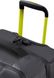 Travel bag with moisture protection on 2 wheels American Tourister Urban Track textile M MD1*202;19 LMTD Black/Lime (medium)