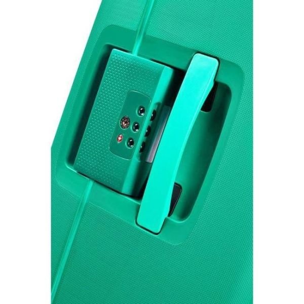 Suitcase American Tourister Lock'n'roll made of polypropylene on 4 wheels 06G*002 Vivid Green (large)
