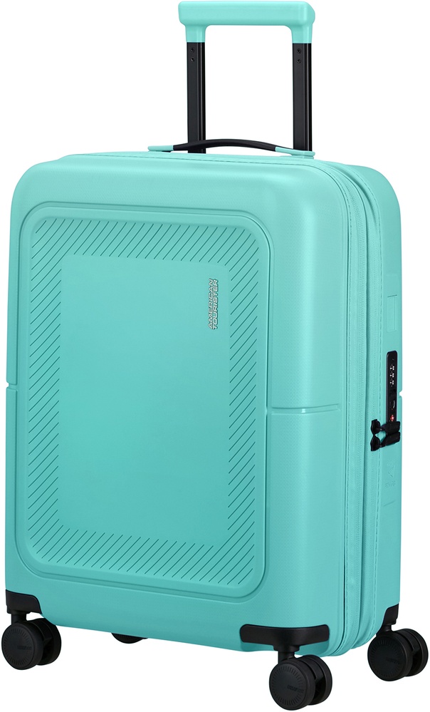 American Tourister Dashpop polypropylene suitcase on 4 wheels MG5*001;21 Aqua Sky (small)