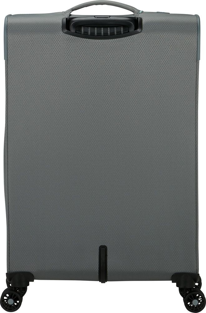 Lightweight suitcase American Tourister AeroSpin textile on 4 wheels MH6*002;18 Stone Basalt (medium)
