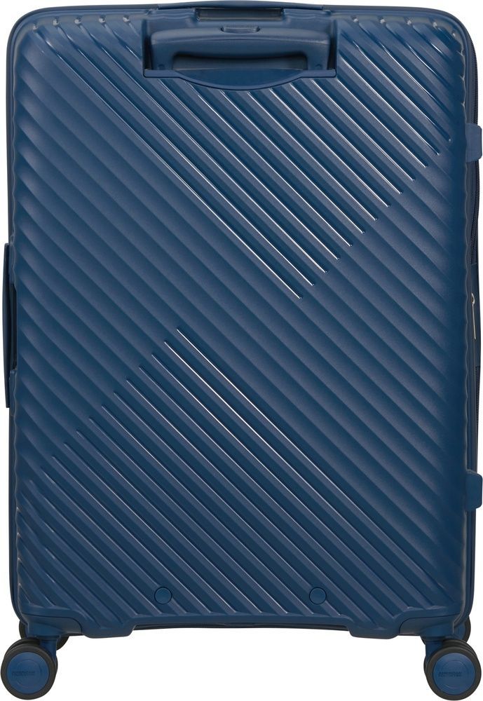 Suitcase American Tourister Diablast on 4 wheels made of polypropylene MK2*002;01 Darkwave Blue (medium)