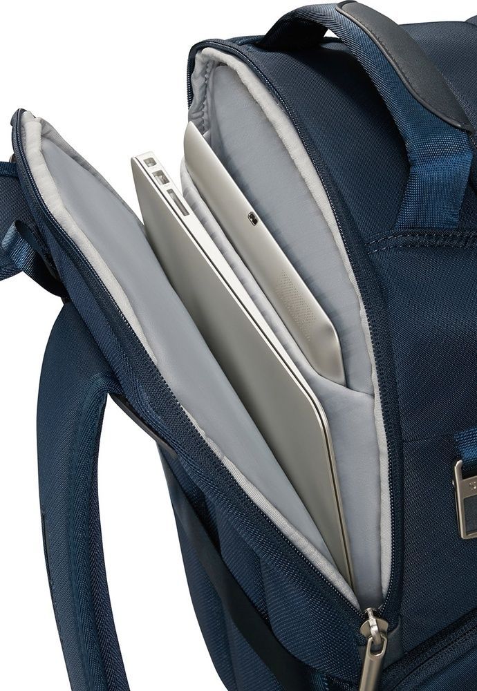 Рюкзак Samsonite Paralux с органайзером для кабелей и отделением для ноутбука до 15,6" Samsonite Spectrolite 4.0 KT3*001 Midnight Navy
