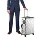 Suitcase Tumi 19 Degree Aluminum aluminum on 4 wheels Short Trip 036864SLV2 Silver (medium)