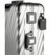 Suitcase Tumi 19 Degree Aluminum aluminum on 4 wheels Short Trip 036864SLV2 Silver (medium)