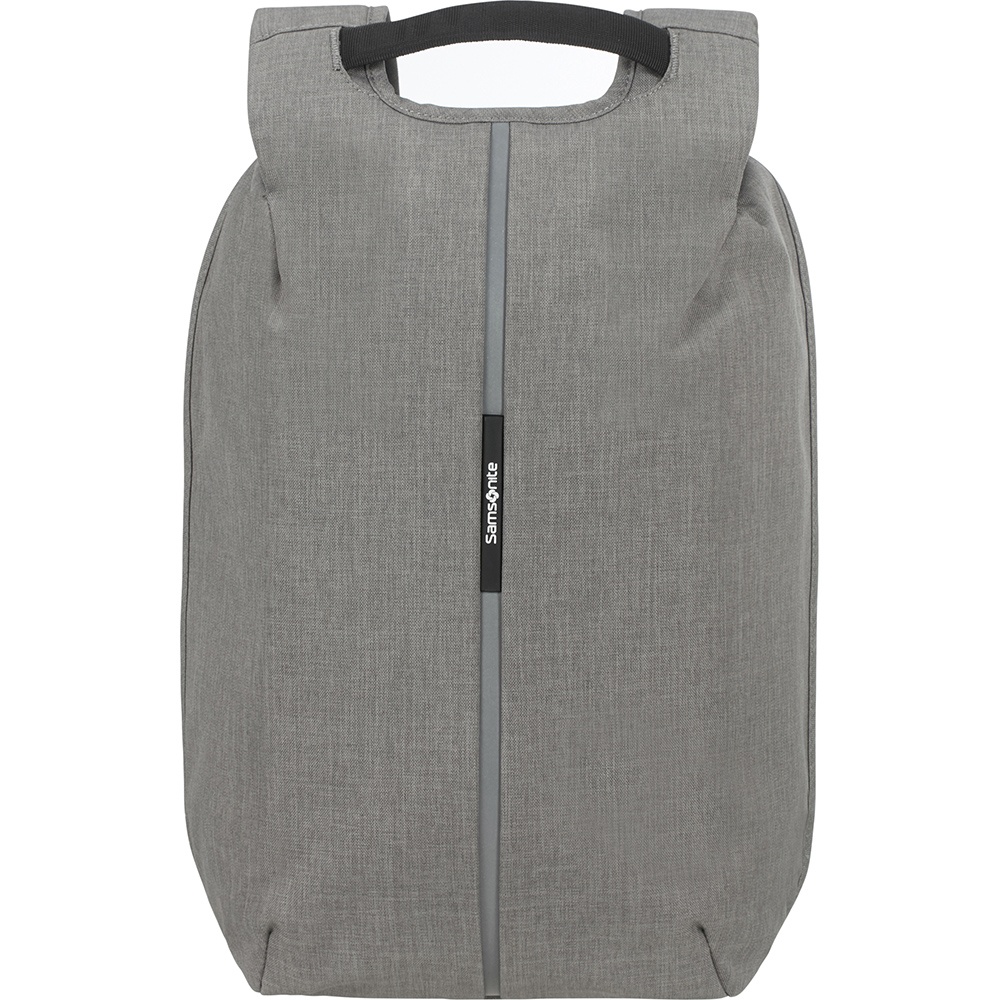 Anti-theft backpack with laptop compartment up to 15.6" Samsonite Securipak KA6*001 Cool Grey