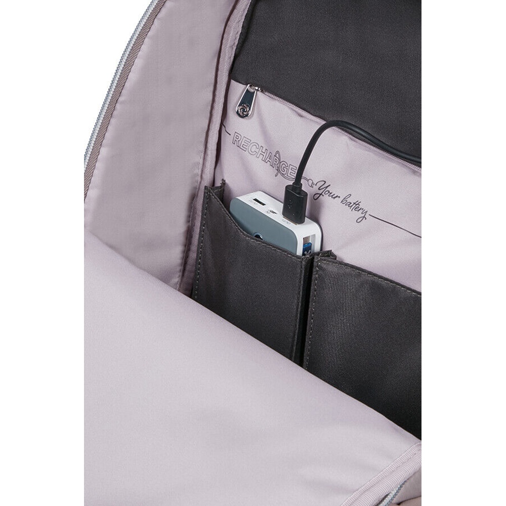 Рюкзак жіночий повсякденний з відділенням для ноутбука до 14.1" Samsonite Workationist KI9*005 Quartz
