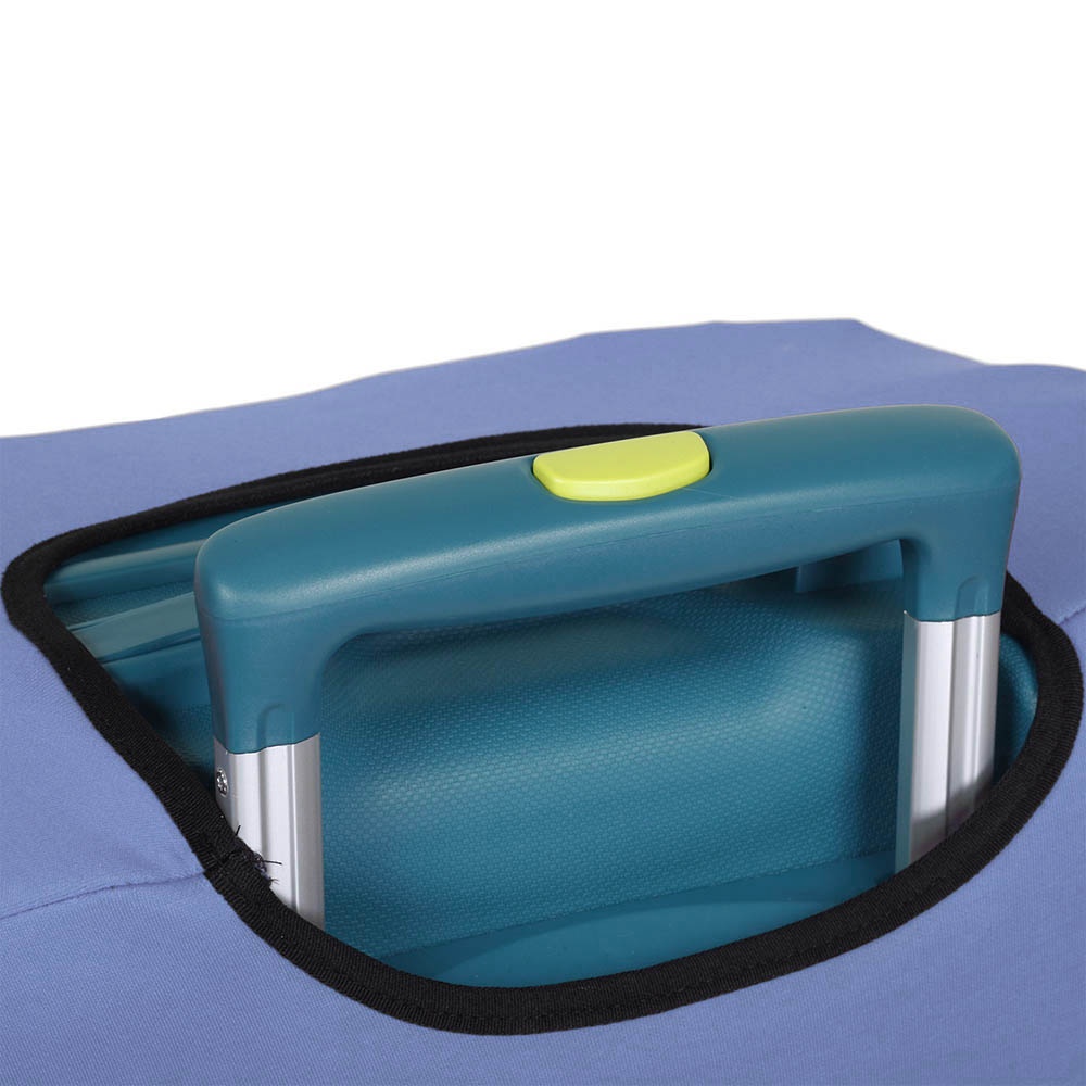 Универсальный защитный чехол для среднего чемодана 9002-22 Джинс