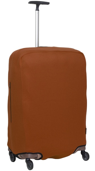 Универсальный защитный чехол для большого чемодана 9001-52 Корица (Коричнево-рыжий)