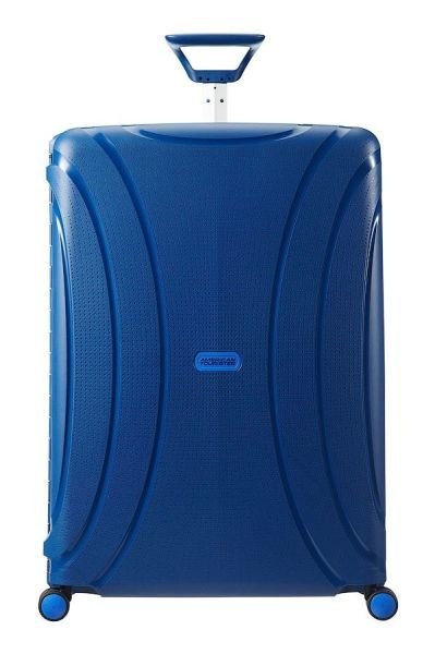 Suitcase American Tourister Lock'n'roll made of polypropylene on 4 wheels 06G*002 Marine Blue (large)