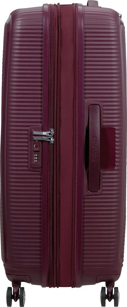 Валіза American Tourister Soundbox із поліпропілену на 4-х колесах 32G*003 Wild Cherry (велика)