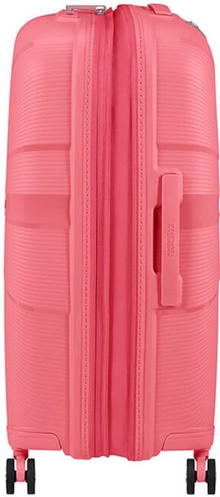 Ультралегка валіза American Tourister Starvibe із поліпропилена на 4-х колесах MD5*003 Sun Kissed Coral (середня)