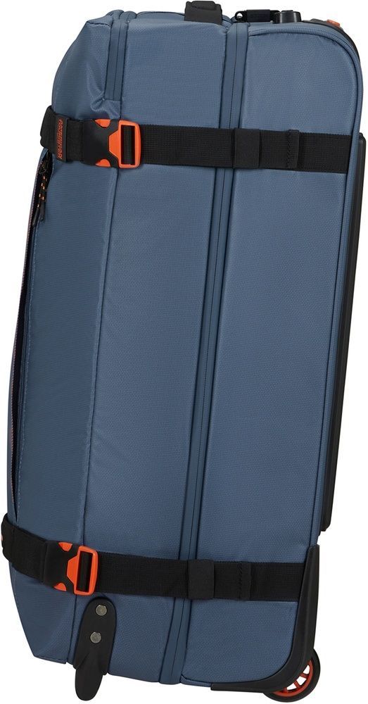 Сумка дорожня з просоченням від вологи на 2-х колесах American Tourister Urban Track M MD1*202;31 LMTD Navy/Orange (середня)