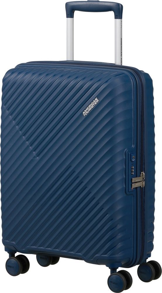 Валіза American Tourister Diablast на 4-х колесах з поліпропілену MK2*001;01 Darkwave Blue (мала)