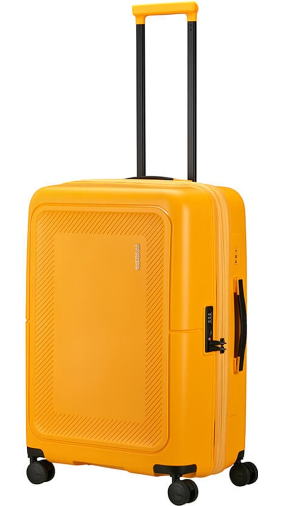 American Tourister Dashpop polypropylene suitcase on 4 wheels MG5*002;56 Golden Yellow (medium)