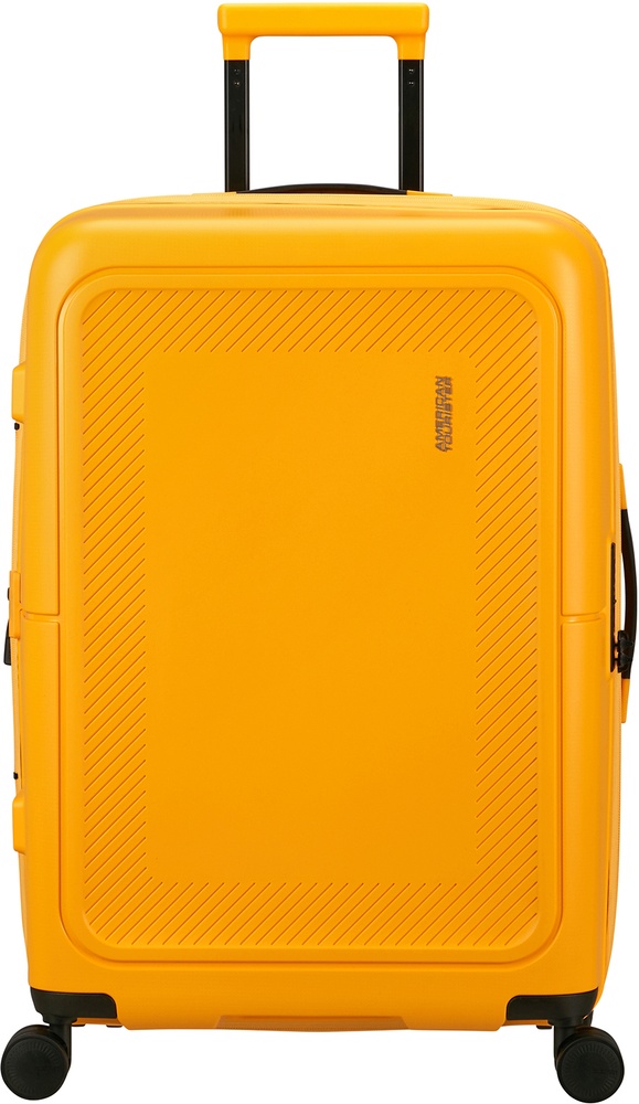 Валіза American Tourister Dashpop із поліпропілену на 4-х колесах MG5*002;56 Golden Yellow (середня)