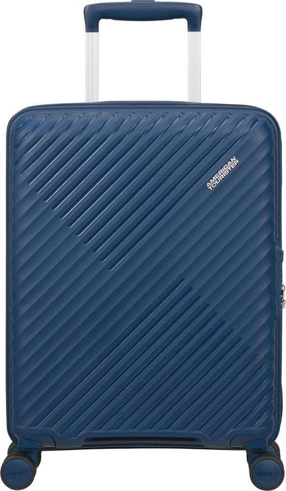 Валіза American Tourister Diablast на 4-х колесах з поліпропілену MK2*001;01 Darkwave Blue (мала)