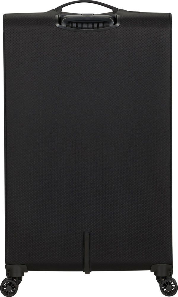Lightweight suitcase American Tourister AeroSpin textile on 4 wheels MH6*003;09 Black (large)