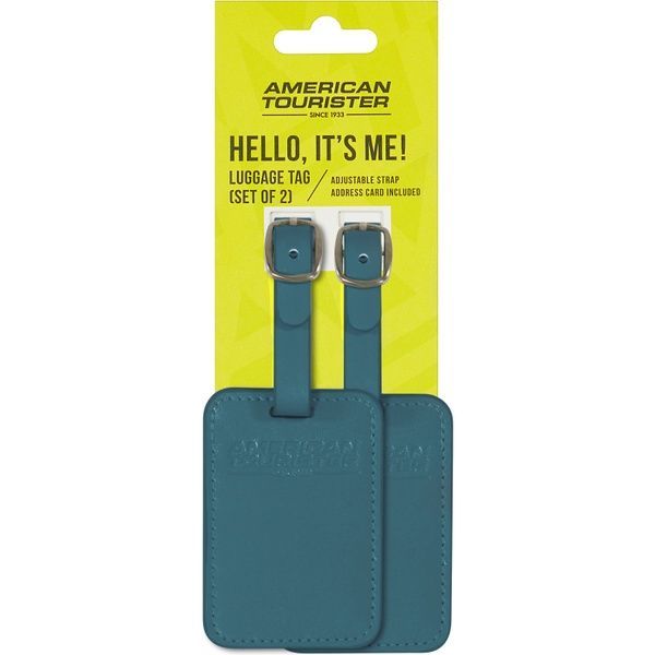 Set of address tags American Tourister Ta MF3*002;71 Totally Teal (2 pcs)