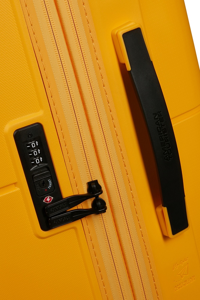 Валіза American Tourister Dashpop із поліпропілену на 4-х колесах MG5*002;56 Golden Yellow (середня)