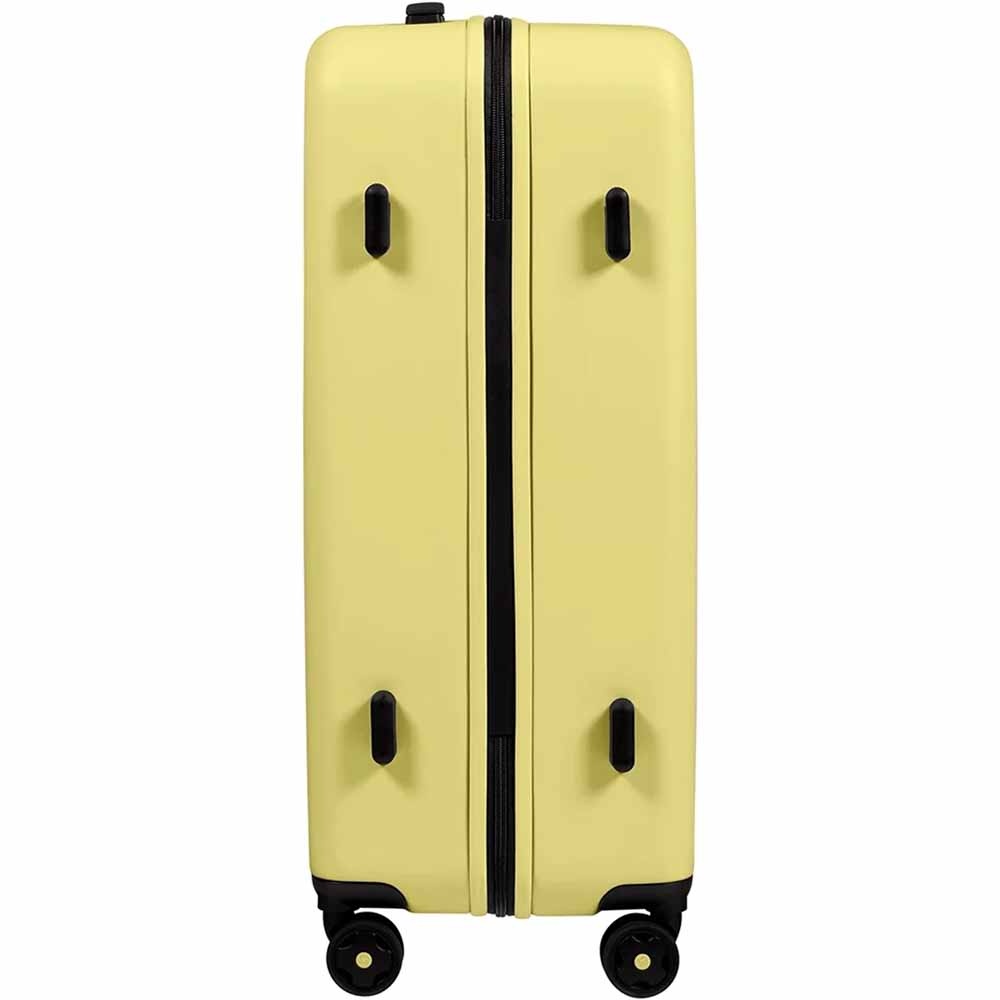 Suitcase Samsonite StackD made of Macrolon polycarbonate on 4 wheels KF1 * 003 Pastel Yellow (large)