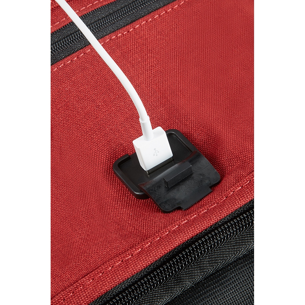 Рюкзак-антизлодій з відділенням для ноутбука до 15,6" Samsonite Securipak KA6*001 Garnet Red