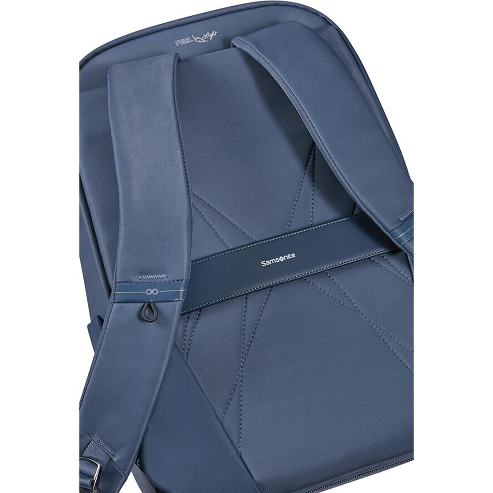 Daily backpack for women with laptop compartment up to 14.1" Samsonite Workationist KI9*005 Blueberry