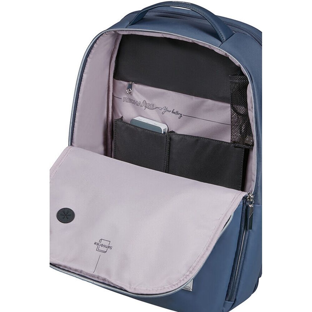 Рюкзак женский повседневный с отделением для ноутбука до 14.1" Samsonite Workationist KI9*005 Blueberry