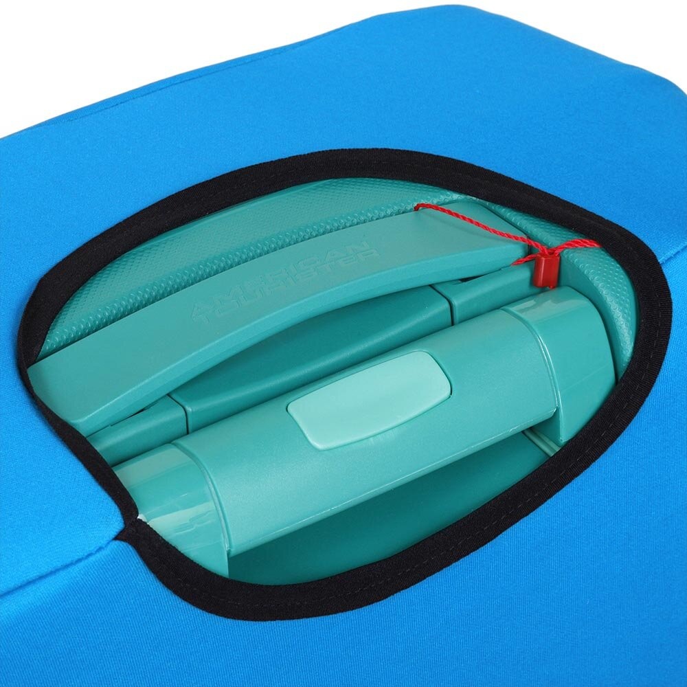 Универсальный защитный чехол для малого чемодана 9003-3 Голубой