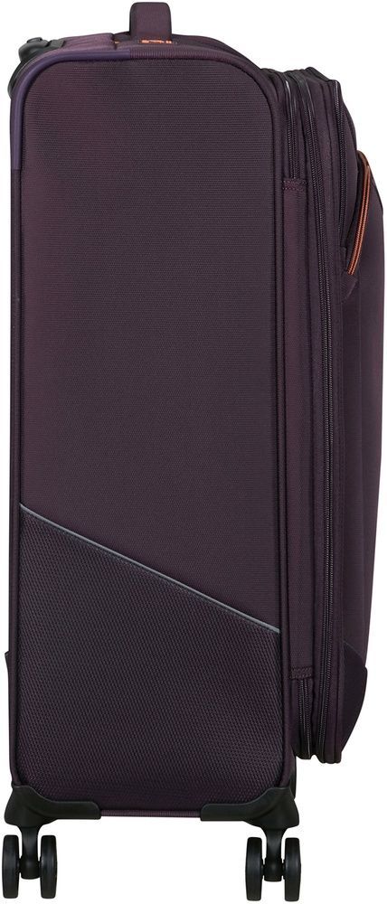 Валіза American Tourister Summerride текстильна на 4-х колесах ME7*005;07 Dark Plum (середня)