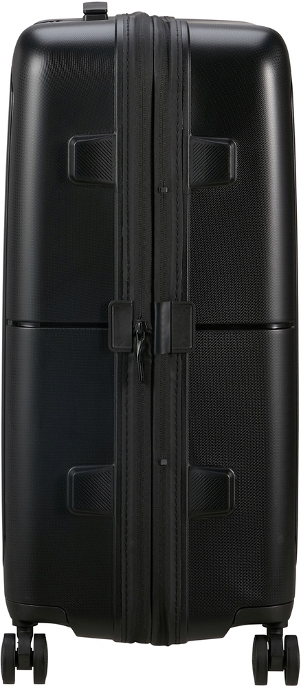 American Tourister Dashpop Polypropylene Suitcase on 4 Wheels MG5*002;19 True Black (Medium)