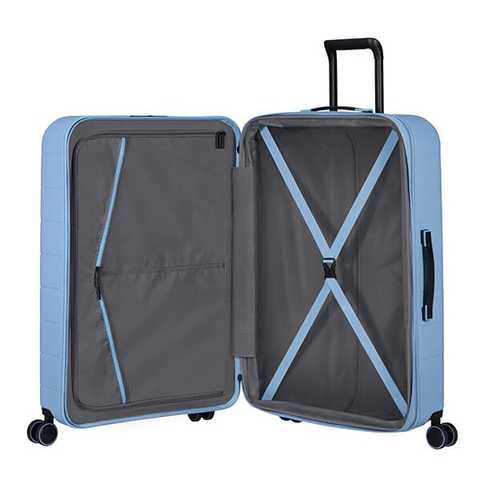 AMERICAN TOURISTER Sky Tracer Polycarbonate Blue Trolley Bag with  Wheels(Set of 3) Expandable Cabin Suitcase - 22 inch Blue - Price in India  | Flipkart.com