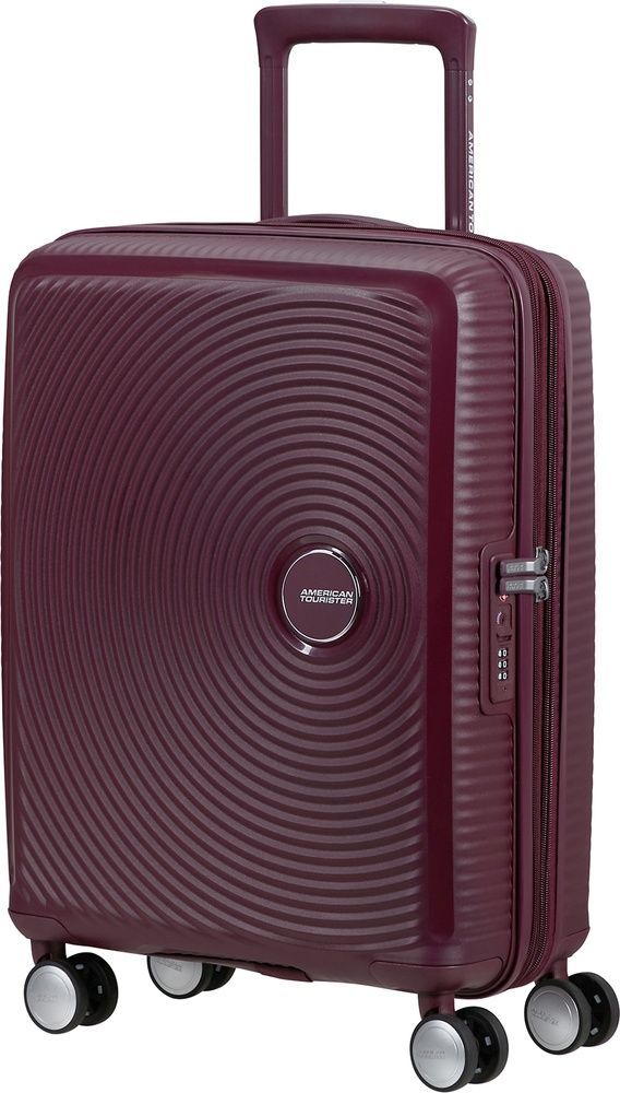 Валіза American Tourister Soundbox із поліпропілену на 4-х колесах 32G*001 Wild Cherry (мала)