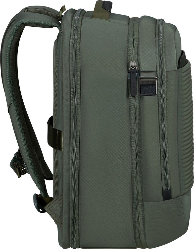Дорожній рюкзак-трансформер Samsonite Paralux 2-in-1 Travel з відділенням для ноутбука до 15,6" KT3*002 Olive