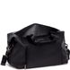 Leather bag Tumi Double Expansion Travel Satchel 09203159DL3 Black