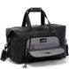 Leather bag Tumi Double Expansion Travel Satchel 09203159DL3 Black