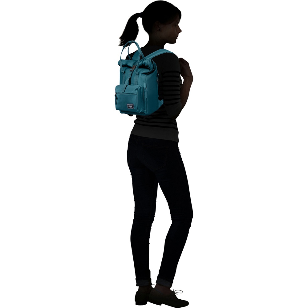 Women's everyday backpack American Tourister Urban Groove Backpack City 24G*048 Deep Ocean