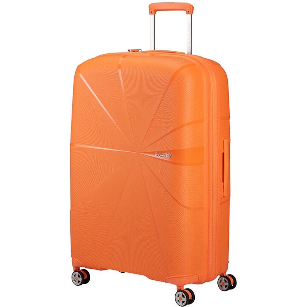 American Tourister Starvibe Ultralight Polypropylene Suitcase on 4 Wheels MD5*004 Papaya Smoothie (Large)