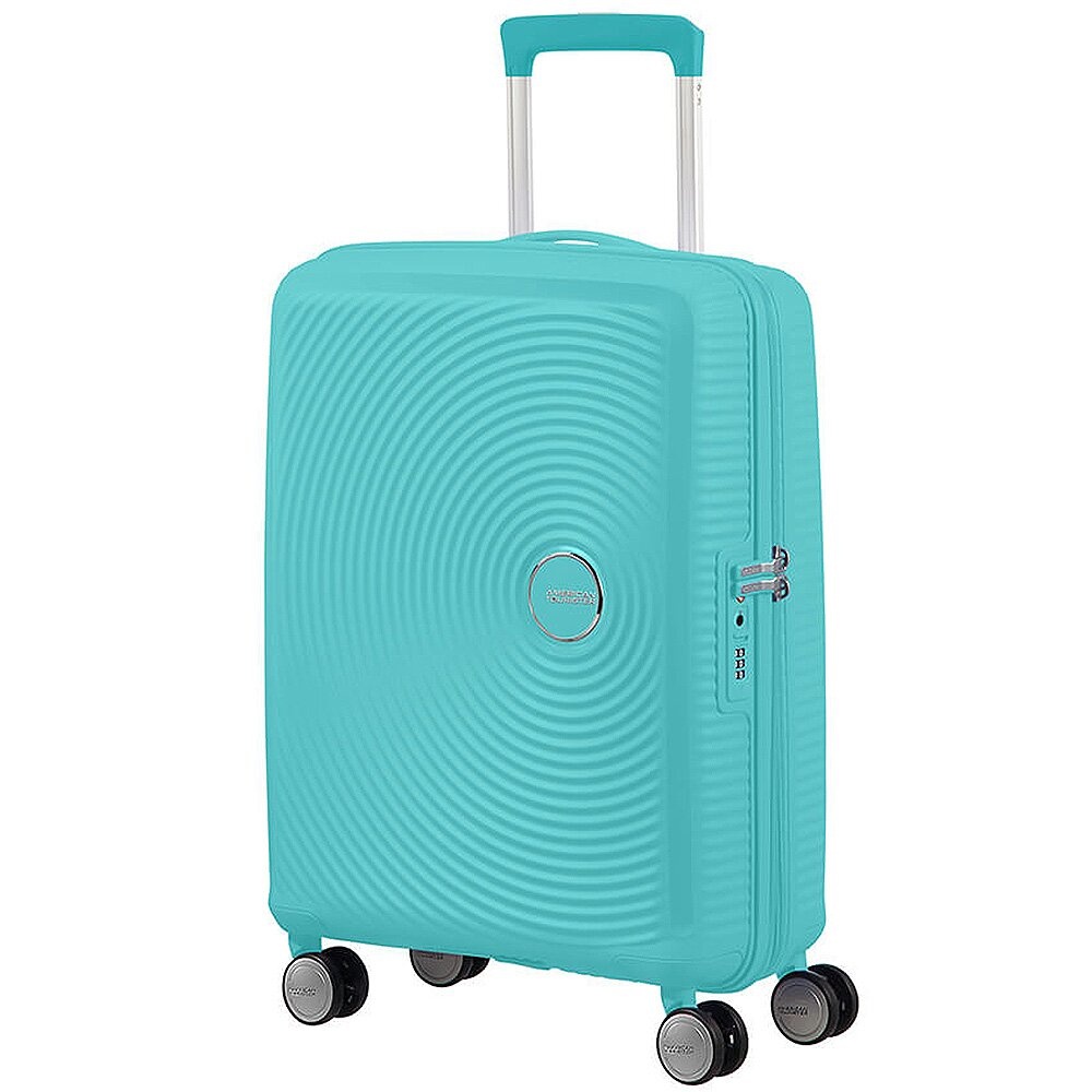 Suitcase American Tourister Soundbox made of polypropylene on 4 wheels 32G*001 (small)