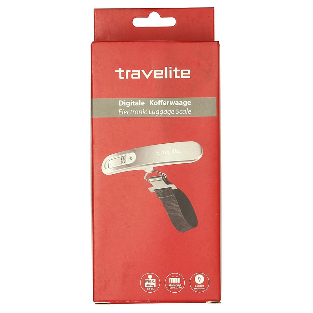 Весы для багажа Travelite TL000180-56 Серебро