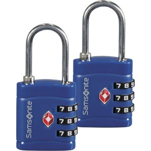 Набор навесных кодовых замков с системой TSA Samsonite CO1*043;11 Midnight Blue