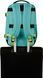 Travel backpack American Tourister Take2Cabin S for hand luggage in Ryanair 91G*004 Dusty Turquoise/Lime