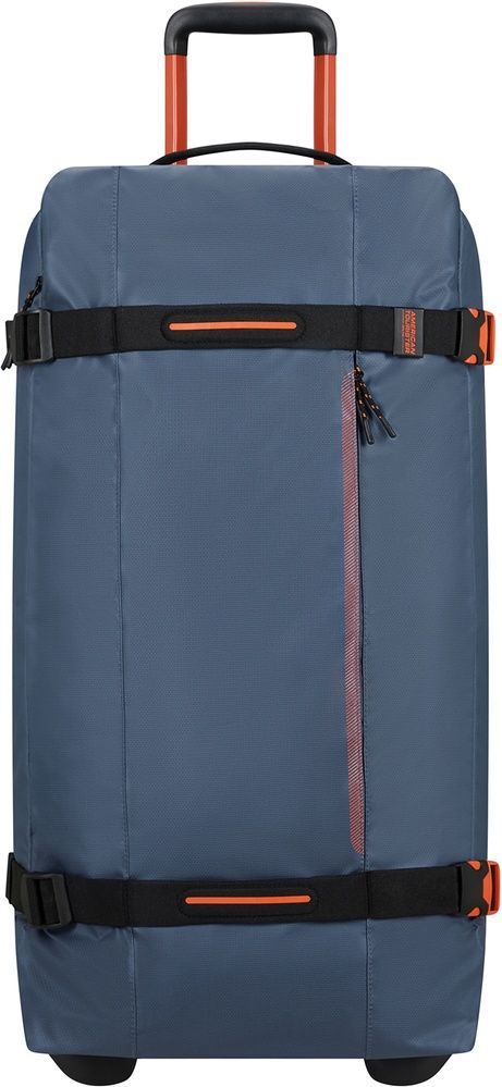 Сумка дорожня з просоченням від вологи на 2-х колесах American Tourister Urban Track L MD1*203;31 LMTD Navy/Orange (велика)