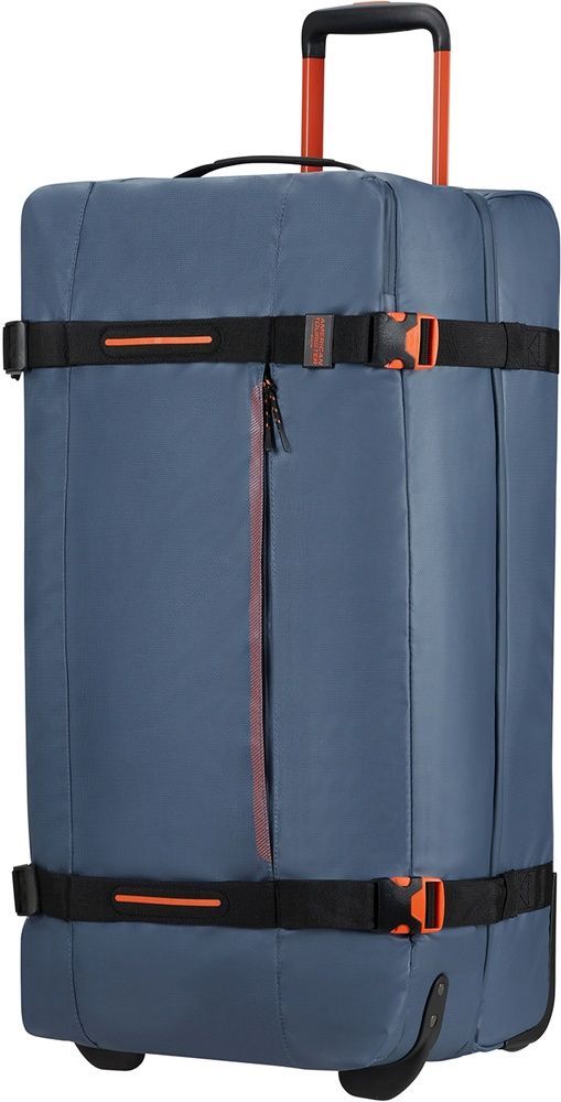Сумка дорожня з просоченням від вологи на 2-х колесах American Tourister Urban Track L MD1*203;31 LMTD Navy/Orange (велика)