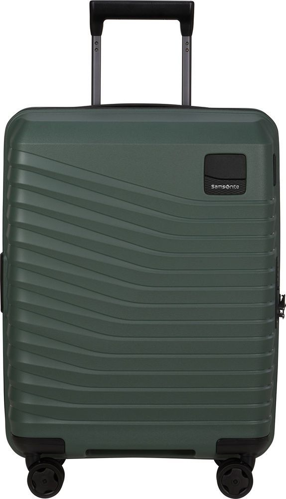Suitcase Samsonite Intuo made of polypropylene on 4 wheels KL9*001 Olive Green (small)