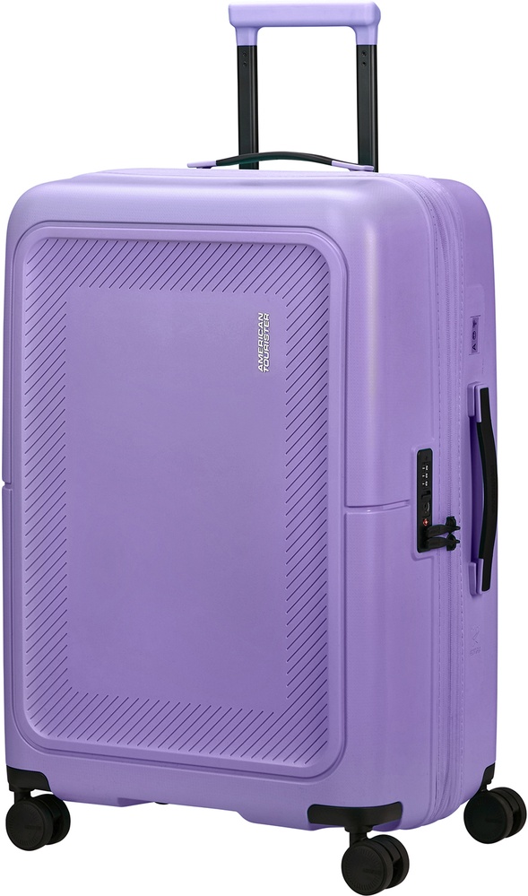 Валіза American Tourister Dashpop із поліпропілену на 4-х колесах MG5*002;91 Violet Purple (середня)