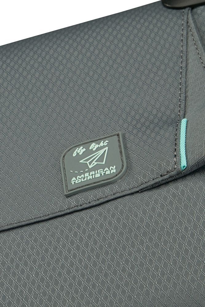 Легка валіза American Tourister AeroSpin текстильна на 4-х колесах MH6*003;18 Stone Basalt (велика)