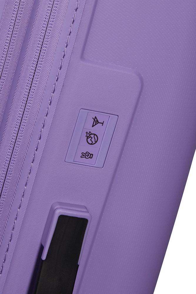 Валіза American Tourister Dashpop із поліпропілену на 4-х колесах MG5*002;91 Violet Purple (середня)