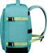 Travel backpack American Tourister Take2Cabin S for hand luggage in Ryanair 91G*004 Dusty Turquoise/Lime