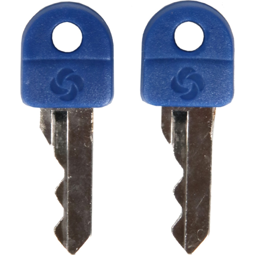Набор навесных замков на ключе с системой TSA Samsonite CO1*039;11 Midnight Blue
