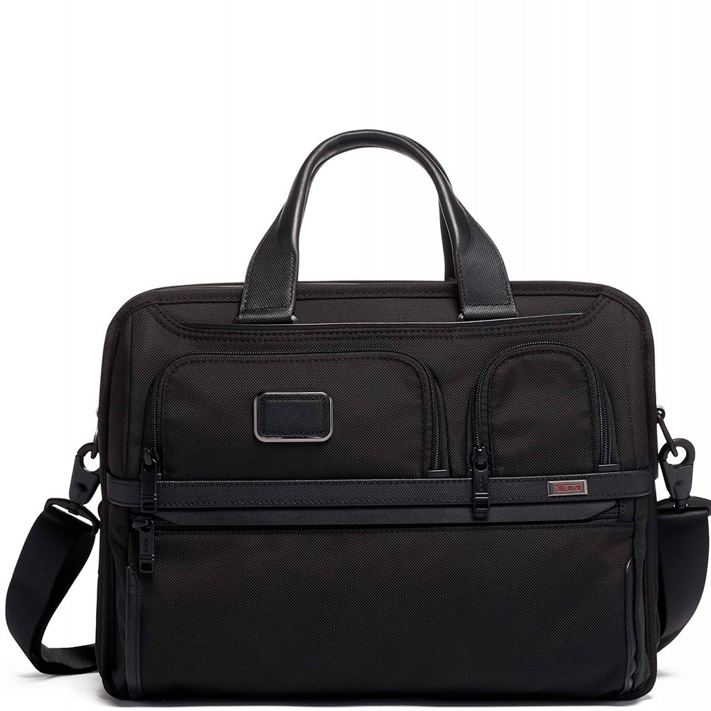 Bag Tumi Alpha 3 Expandable Organizer Laptop Brief with a compartment for a laptop up to 15" 02603141D3 Black